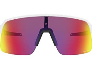 نظارة شمسية للجنسين من Oakley بإطار أسود غير لامع ، عدسات بريزم رود ، 0 مم