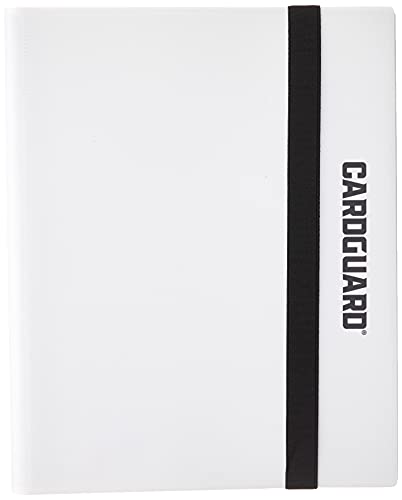 بطاقة تداول CardGuard Pro-Folio ، صفحات تحميل جانبي بها 9 جيوب ، تحمل 360 بطاقة ، أبيض بطاقة تداول CardGuard Pro-Folio ، صفحات تحميل جانبي بها 9 جيوب ، تحمل 360 بطاقة ، أبيض