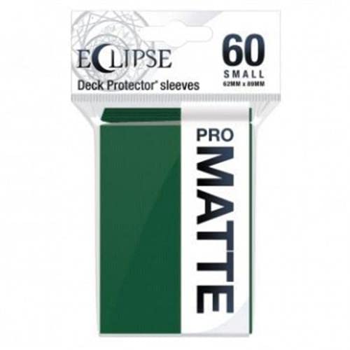 Ultra Pro - Eclipse Matte Small Sleeve 60 Count (Forest Green) - حماية جميع بطاقات الألعاب والبطاقات الرياضية والبطاقات القابلة للتحصيل باستخدام تقنية Ultra Pro's ChromaFusion Ultra Pro - Eclipse Matte Small Sleeve 60 Count (Forest Green) - حماية جميع بطاقات الألعاب والبطاقات الرياضية والبطاقات القابلة للتحصيل باستخدام تقنية Ultra Pro's ChromaFusion