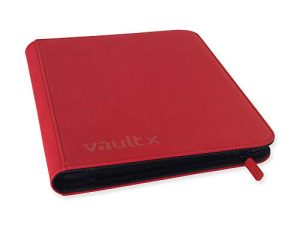 Vault X Premium Exo-Tec® Zip Binder - مجلد ألبوم بطاقات التداول 9 جيب - ملف جيب تحميل جانبي 360 لـ TCG