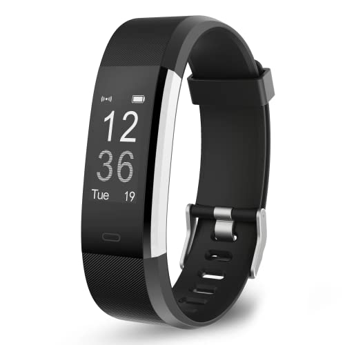OCTANDRA Active VeryFitPro Fitness Tracker HR معدل ضربات القلب مراقب النوم عداد الخطوات IP67 مقاوم للماء تعقب النشاط عداد الخطى الذكية تشغيل ساعة ذكية للرجال والنساء (ID115Plus HR) (أسود) OCTANDRA Active VeryFitPro Fitness Tracker HR معدل ضربات القلب مراقب النوم عداد الخطوات IP67 مقاوم للماء تعقب النشاط عداد الخطى الذكية تشغيل ساعة ذكية للرجال والنساء (ID115Plus HR) (أسود)