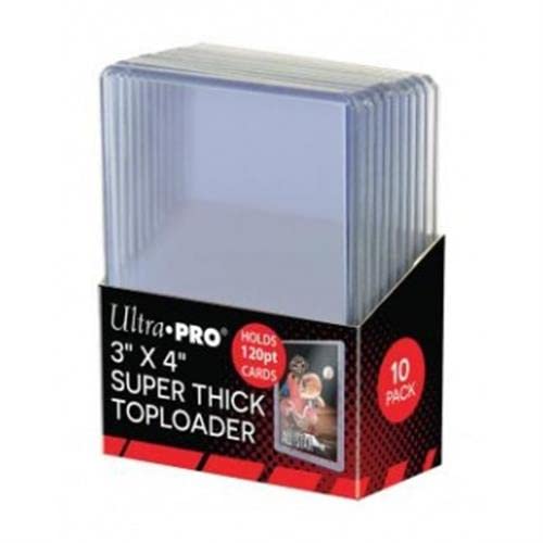 Ultra Pro Toploader Top Loader - 3 "x4" 120pt. (10 قيراط) Ultra Pro Toploader Top Loader - 3 "x4" 120pt. (10 قيراط)
