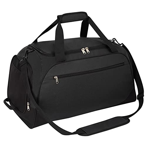 55L Sport Gym Duffel Bag ، 21 بوصة حقيبة تمارين خفيفة الوزن مع مقصورة أحذية للرجال والنساء 55L Sport Gym Duffel Bag ، 21 بوصة حقيبة تمارين خفيفة الوزن مع مقصورة أحذية للرجال والنساء