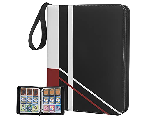 BFX Trading Card Binder ، ألبوم حقيبة الحمل ، كتاب Kpop Photocard Holder Book ، 3-Ring Binder with 720 Top Loaders Sleeves for MTG، TCG، Football، Baseball Cards، Other Collectors or Polaroid Cards، 9 Pocket BFX Trading Card Binder ، ألبوم حقيبة الحمل ، كتاب Kpop Photocard Holder Book ، 3-Ring Binder with 720 Top Loaders Sleeves for MTG، TCG، Football، Baseball Cards، Other Collectors or Polaroid Cards، 9 Pocket