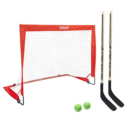 GoSports Street Hockey ، اختر من بين مجموعة أهداف Street Hockey بالعصي ، أو Street Hockey Stick (2 Pack) GoSports Street Hockey ، اختر من بين مجموعة أهداف Street Hockey بالعصي ، أو Street Hockey Stick (2 Pack)