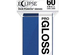 Ultra Pro - Eclipse Gloss Small Sleeves 60 Count (Pacific Blue) - حماية جميع بطاقات الألعاب والبطاقات الرياضية والبطاقات القابلة للتحصيل باستخدام تقنية Ultra Pro's ChromaFusion