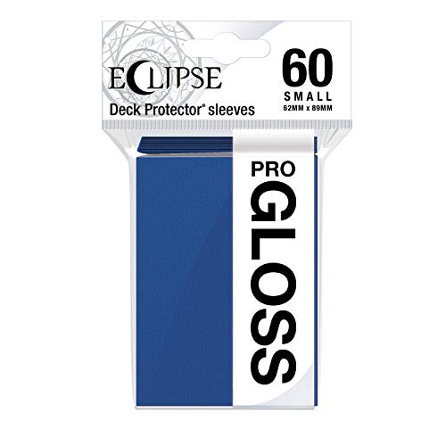 Ultra Pro - Eclipse Gloss Small Sleeves 60 Count (Pacific Blue) - حماية جميع بطاقات الألعاب والبطاقات الرياضية والبطاقات القابلة للتحصيل باستخدام تقنية Ultra Pro's ChromaFusion Ultra Pro - Eclipse Gloss Small Sleeves 60 Count (Pacific Blue) - حماية جميع بطاقات الألعاب والبطاقات الرياضية والبطاقات القابلة للتحصيل باستخدام تقنية Ultra Pro's ChromaFusion