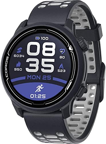 COROS PACE 2 Premium GPS ساعة رياضية مع حزام من النايلون أو السيليكون ، مراقب معدل ضربات القلب ، بطارية GPS كاملة 30 ساعة ، مقياس الضغط ، وصلات ANT + و BLE ، Strava ، Stryd & TrainingPeaks (كحلي - حزام سيليكون) COROS PACE 2 Premium GPS ساعة رياضية مع حزام من النايلون أو السيليكون ، مراقب معدل ضربات القلب ، بطارية GPS كاملة 30 ساعة ، مقياس الضغط ، وصلات ANT + و BLE ، Strava ، Stryd & TrainingPeaks (كحلي - حزام سيليكون)
