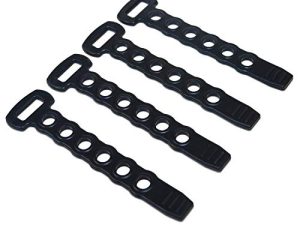 حزام سرج بديل أسود من Heininger 1012 Advantage SportsRack (حزمة من 4)