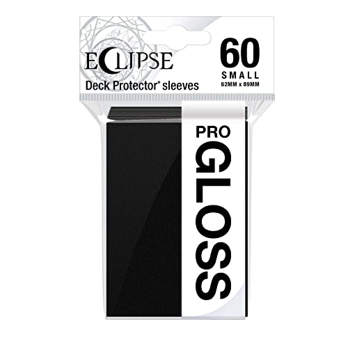 Ultra Pro E-15625 Eclipse Gloss Small Sleeves 60 Pack-Jet Black Ultra Pro E-15625 Eclipse Gloss Small Sleeves 60 Pack-Jet Black