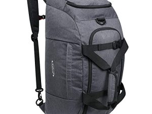G4Free 40L 3-Way Duffle Backpack حقيبة رياضية للرجال والنساء الرياضة من القماش الخشن مع مقصورة الأحذية حقيبة ظهر للسفر الأمتعة