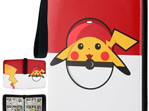 Foalgo Card Binder ، حامل بطاقات 9 جيوب ، 900 جيوب لألبوم بطاقات التداول مع 50 أكمام.