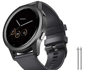 NotoCity لـ Garmin Venu / Sq / Vivomove Hr Band ، 20 مللي متر حزام ساعة بديل سيليكون ناعم لساعة Garmin Forerunner 245 / Forerunner 645 / Vivoactive 3 الذكية
