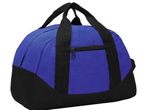 BuyAgain Duffle Bag ، 12 "حقيبة سفر صغيرة صغيرة محمولة على حقيبة رياضية رياضية من القماش الخشن بمقبض علوي