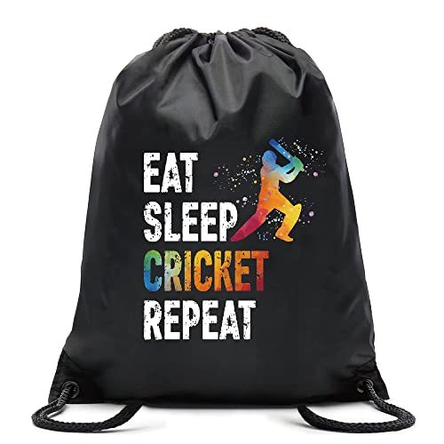 حقيبة ظهر Pishovi Eat Sleep Cricket Repeat برباط مقاومة للماء ، حقيبة رياضية للكريكيت للرجال والنساء ، هدايا لاعب الكريكيت ، هدية الكريكيت لمحبي لعبة الكريكيت ، فكرة هدية لمحبي الكريكيت حقيبة ظهر Pishovi Eat Sleep Cricket Repeat برباط مقاومة للماء ، حقيبة رياضية للكريكيت للرجال والنساء ، هدايا لاعب الكريكيت ، هدية الكريكيت لمحبي لعبة الكريكيت ، فكرة هدية لمحبي الكريكيت