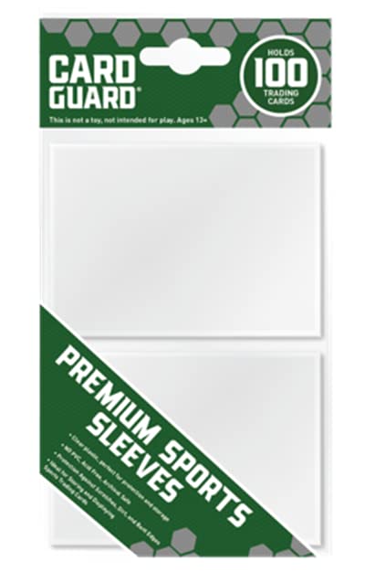 جرابات CardGuard Premium Card ، 100 قطعة ، شفافة جرابات CardGuard Premium Card ، 100 قطعة ، شفافة