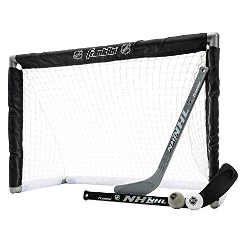 هدف هوكي صغير من Franklin Sports NHL Youth + مجموعة عصا - هدف هوكي الركبة للأطفال ، وعصي + كرات صغيرة من الإسفنج - (1) هدف ، (2) عصي صغيرة + (2) كرات متضمنة هدف هوكي صغير من Franklin Sports NHL Youth + مجموعة عصا - هدف هوكي الركبة للأطفال ، وعصي + كرات صغيرة من الإسفنج - (1) هدف ، (2) عصي صغيرة + (2) كرات متضمنة
