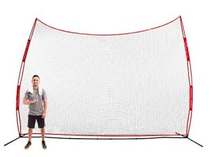 Rukket XL 16x10ft Barricade Backstop Net ، داخلي وخارجي لاكروس ، كرة السلة ، كرة القدم ، هوكي الميدان ، البيسبول ، شبكة حاجز الكرة اللينة للفناء الخلفي ، الحديقة ، والاستخدام السكني