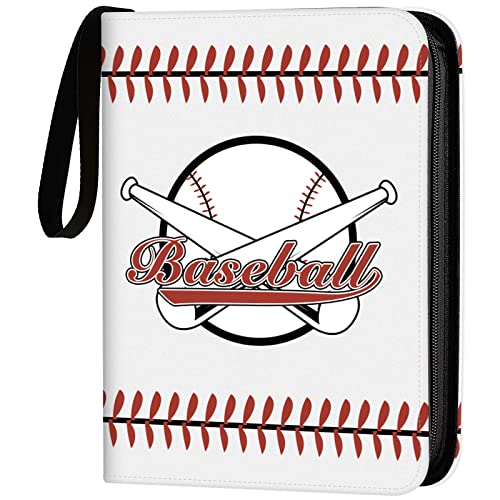 ANNOR Baseball Card Binder ، 9-Pocket Trading Card Binder ، يناسب 720 بطاقة مع 40 كم قابل للإزالة ، 3 ألبوم حلقات لتخزين مجموعة البطاقات ANNOR Baseball Card Binder ، 9-Pocket Trading Card Binder ، يناسب 720 بطاقة مع 40 كم قابل للإزالة ، 3 ألبوم حلقات لتخزين مجموعة البطاقات