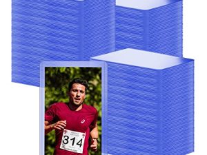 300 عبوة 3 × 4 بوصات لوادر علوية للبطاقات ، واقيات بطاقات بلاستيكية صلبة لحماة بطاقات البيسبول ، وأغلفة بطاقات صلبة لبطاقات الألعاب ، وبطاقات التداول ، والبطاقات الرياضية
