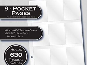 CardGuard Starter Series 9-Pocket Pages ، 70 حزمة