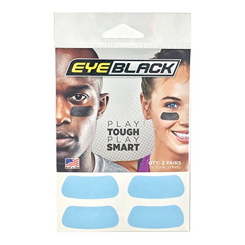 شرائط سوداء من Baby Blue لكرة القدم البيسبول لكرة القدم ، 2 أزواج شرائط سوداء من Baby Blue لكرة القدم البيسبول لكرة القدم ، 2 أزواج