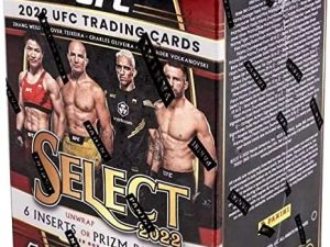 2022 Panini Select UFC New Factory Sealed Blaster Box - 6 Packs - 24 Trading Card